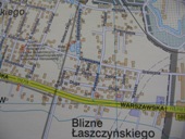 miejscowość Blizne Łaszczyńskiego