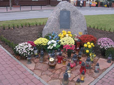obelisk ku pamięci Jana Pawła II